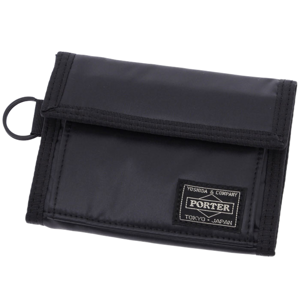 PORTER YOSHIDA & CO CAPSULE WALLET (BLACK)
