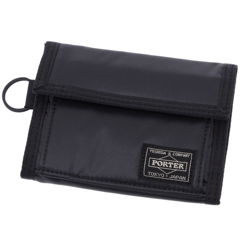 PORTER YOSHIDA & CO CAPSULE WALLET (BLACK)