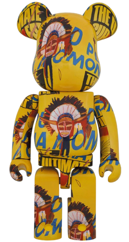 MEDICOM BE@RBRICK ANDY WARHOL x MICHEL BASQUIAT #3 1000%