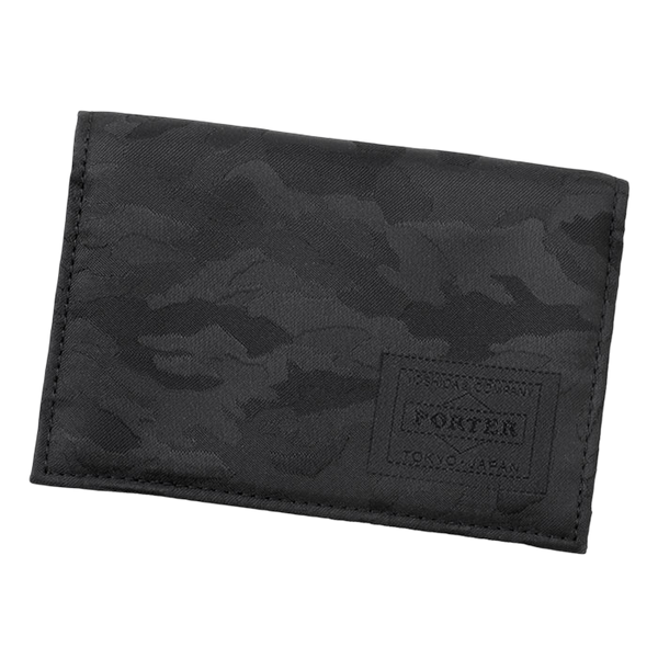 PORTER YOSHIDA & CO GHILLE BUSINESS CARD CASE (WOODLAND CAMO)