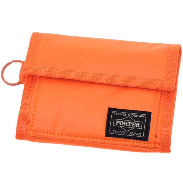 PORTER YOSHIDA & CO CAPSULE WALLET (ORANGE)