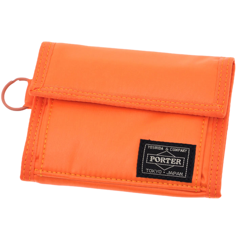 PORTER YOSHIDA & CO CAPSULE WALLET (ORANGE)