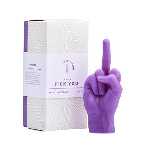CANDLEHAND F*CK YOU CANDLE (PURPLE)