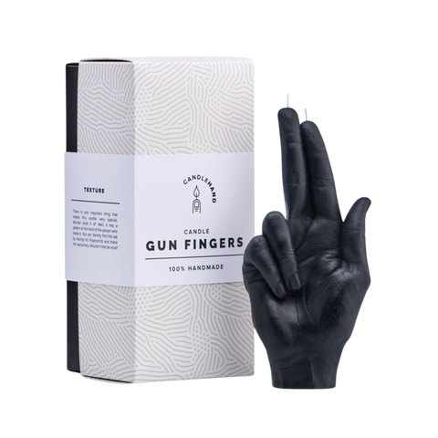 CANDLEHANDS GUNFINGER CANDLE (BLACK)