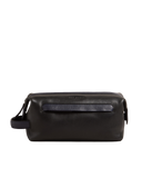 RAYLON WAXY LEATHER WASHBAG