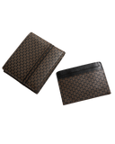 PRIAMON PRINTED LEATHER WALLET & CARDHOLDER SET