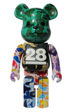 MEDICOM BE@RBRICK x BAPE 28TH ANNIVERSARY #4 1000%