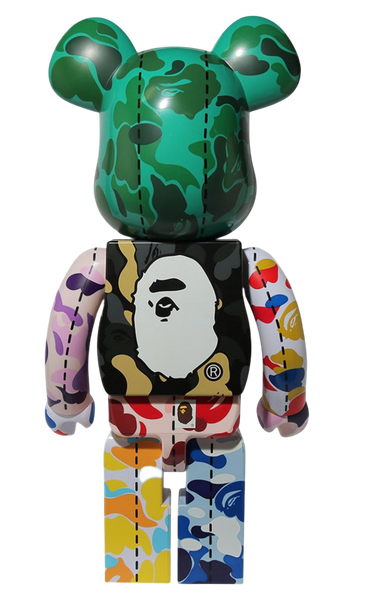 MEDICOM BE@RBRICK x BAPE 28TH ANNIVERSARY #4 1000%