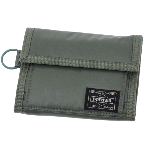 PORTER YOSHIDA & CO CAPSULE WALLET (KHAKI)