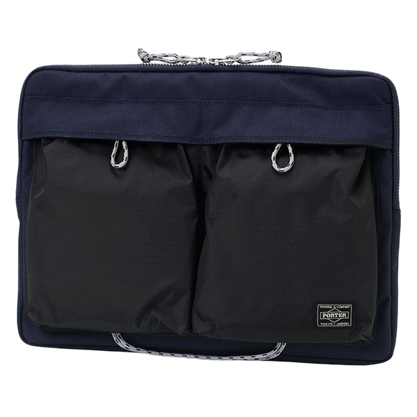 PORTER YOSHIDA & CO HYPE DOCUMENT CASE (NAVY & BLACK)