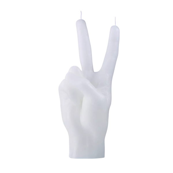 CANDLEHANDS VICTORY CANDLE (WHITE)