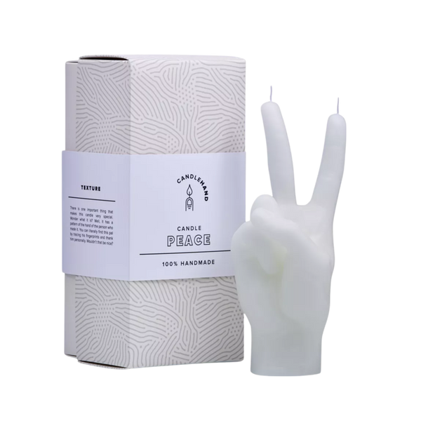 CANDLEHANDS VICTORY CANDLE (WHITE)