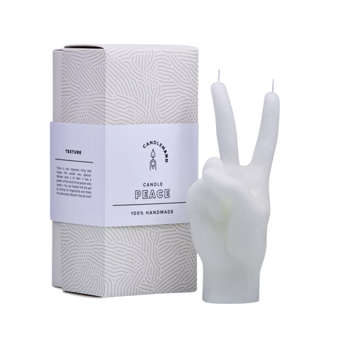 CANDLEHANDS VICTORY CANDLE (WHITE)