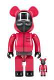 MEDICOM BE@RBRICK SQUID GAMES SQUARE GUARD  100% & 400%
