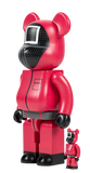 MEDICOM BE@RBRICK SQUID GAMES SQUARE GUARD  100% & 400%