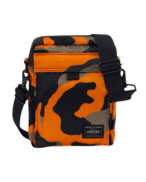 PORTER YOSHIDA & CO STAND VERTICLE SHOULDER BAG (ORANGE CAMO) (Copy)