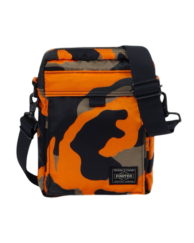 PORTER YOSHIDA & CO STAND VERTICLE SHOULDER BAG (ORANGE CAMO) (Copy)