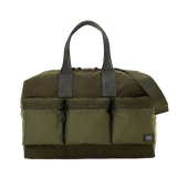 PORTER YOSHIDA & CO FORCE 2 WAY DUFFLE BAG (OLIVE)