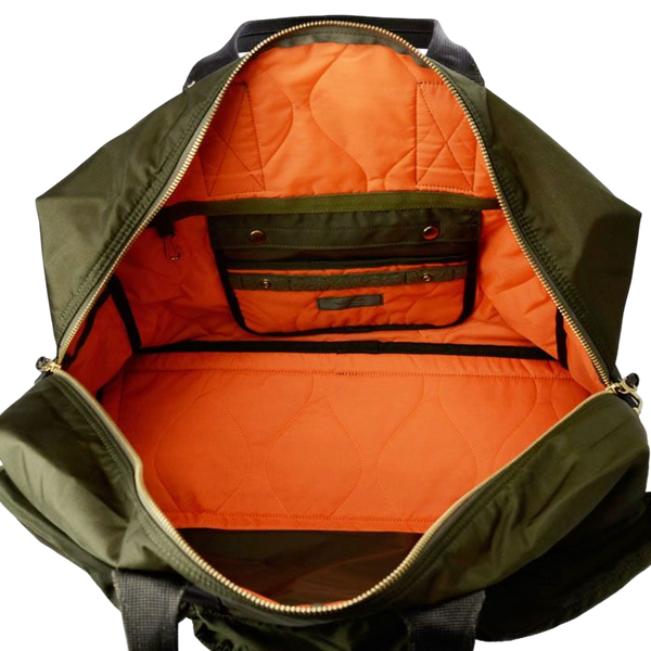 PORTER YOSHIDA & CO FORCE 2 WAY DUFFLE BAG (OLIVE)