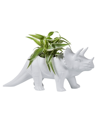 TRICERATOPS DINOSAUR PLANTER
