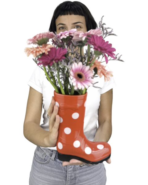 WELLINGTON BOOT VASE