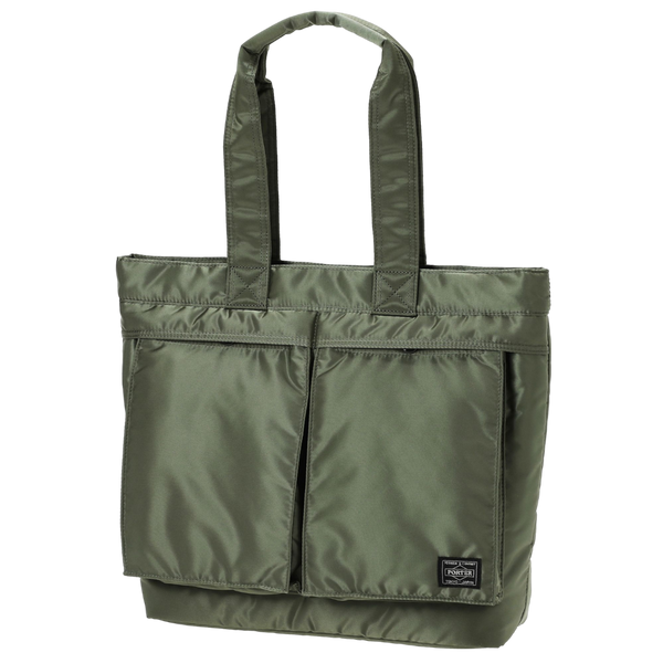 PORTER YOSHIDA & CO TANKER TOTE BAG (SAGE GREEN)
