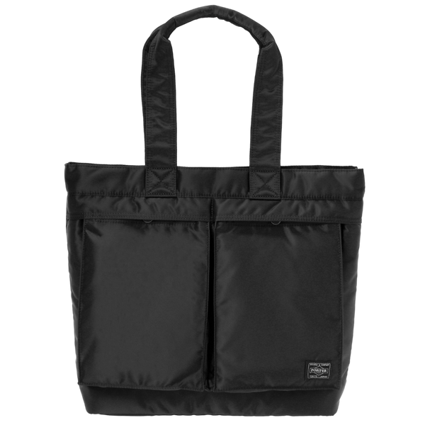 PORTER YOSHIDA & CO TANKER TOTE BAG (BLACK)