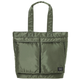 PORTER YOSHIDA & CO TANKER TOTE BAG (SAGE GREEN)