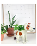 POOPING DOG PLANTER