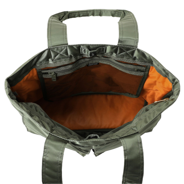 PORTER YOSHIDA & CO TANKER TOTE BAG (SAGE GREEN)