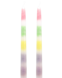 RAINBOW DRIP CANDLES (SET OF 2)