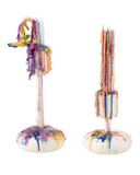 RAINBOW DRIP CANDLES (SET OF 2)