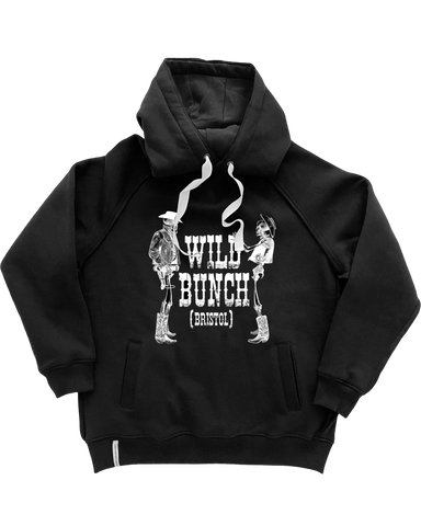 AKA SIX x WILD BUNCH x FRAGMENT COWBOYS HOODED SWEAT (BLACK)