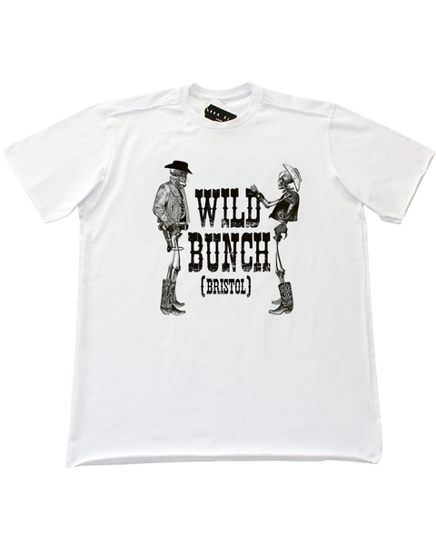 AKA SIX x WILD BUNCH x FRAGMENT SKELETONS TEE (WHITE)
