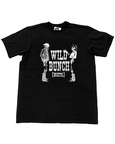 AKA SIX x WILD BUNCH x FRAGMENT SKELETONS TEE (BLACK)