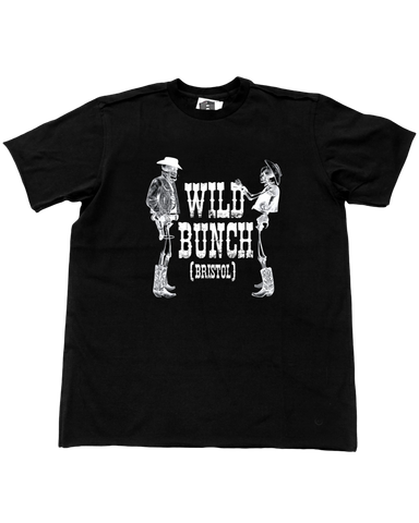 AKA SIX x WILD BUNCH x FRAGMENT SKELETONS TEE (BLACK)