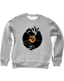AKA SIX x WILD BUNCH x FRAGMENT BROKEN RECORD SWEAT (MARL GREY)