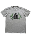AKA SIX x WILD BUNCH x FRAGMENT CASH GUN TEE (MARL GREY)