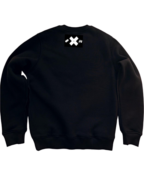 AKA SIX x WILD BUNCH x FRAGMENT SKELETONS SWEAT (BLACK)