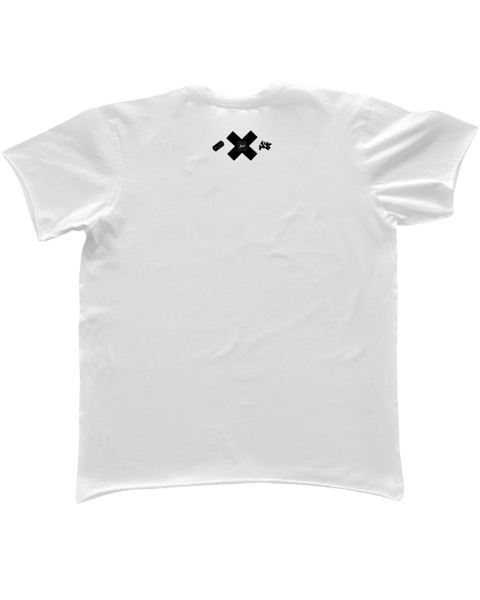 AKA SIX x WILD BUNCH x FRAGMENT BROKEN RECORD TEE (WHITE)