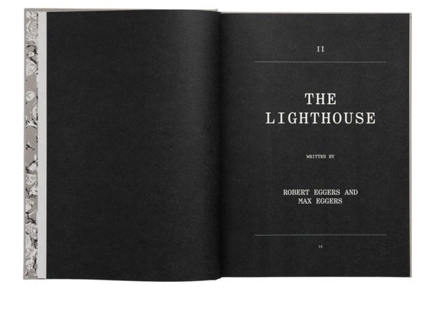 A24-The Lighthouse Screenplay Book
