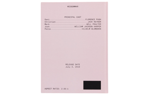 A24-Midsommar Screenplay Book