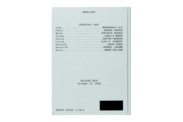 A24-Moonlight Screenplay Book