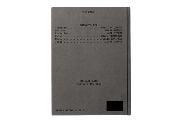 A24-The Witch Screenplay Book