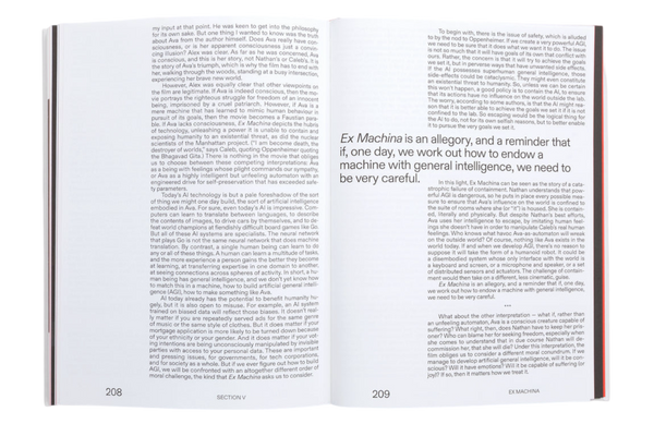 A24-EX MACHINA Screenplay Book