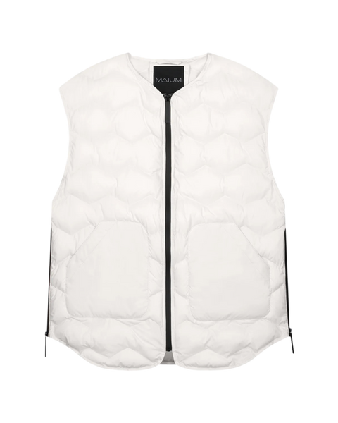 MAIUM BODY WARMER (WHISPER WHITE)