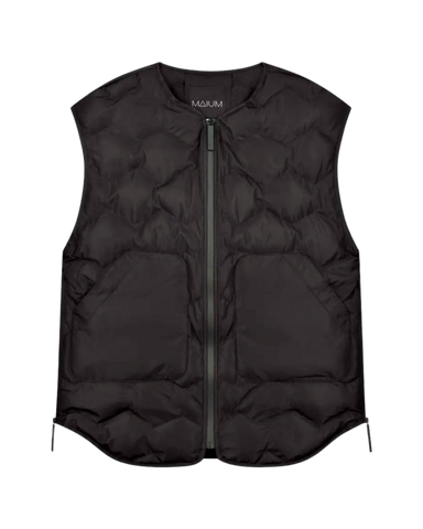 MAIUM BODY WARMER (BLACK)