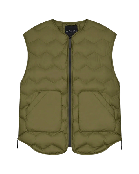 MAIUM BODY WARMER (GREEN)