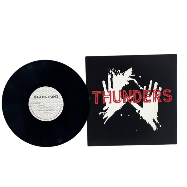 MR THUNDERS BLACK FONT 10" VINYL