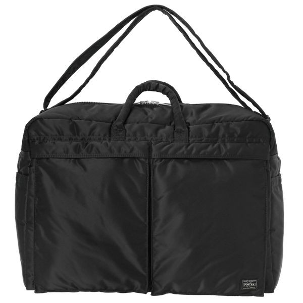 PORTER YOSHIDA & CO TANKER 2 WAY DUFFLE BAG "S" (BLACK)